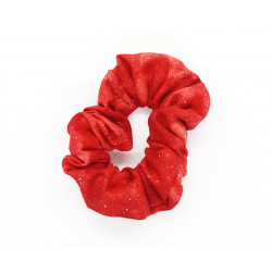 Red Sparkle Mini Scrunchie